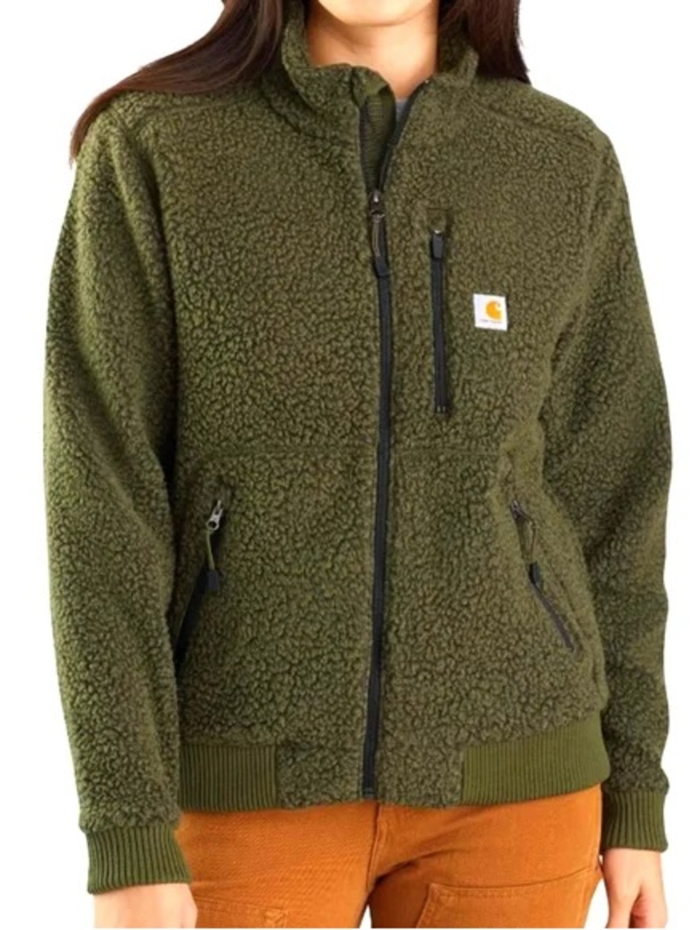 Carhartt Sherpa Fleece Zip Up Jacket